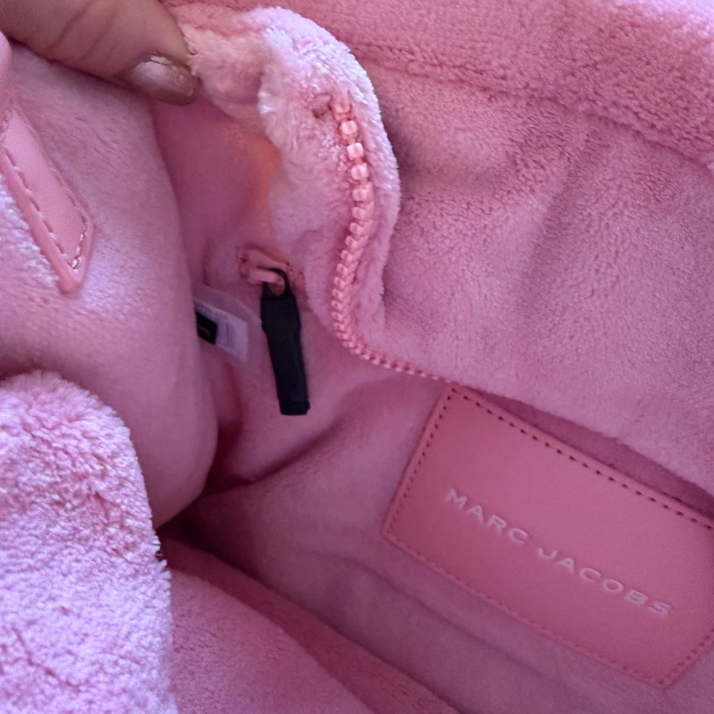 MARC JACOBS Pink 'The Terry Medium Tote Bag' Tote - Picture 9 of 11